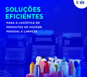 Transporte para produtos de limpeza
