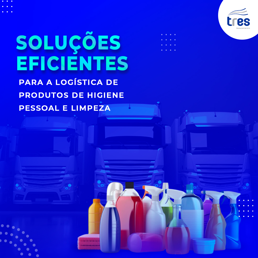 Transporte para produtos de limpeza