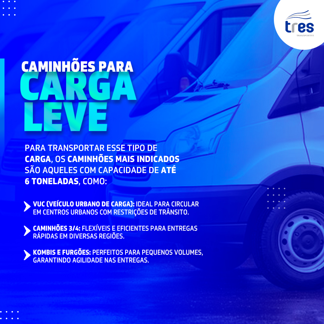 Caminhões para carga leve